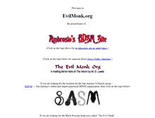 Tablet Screenshot of evilmonk.org